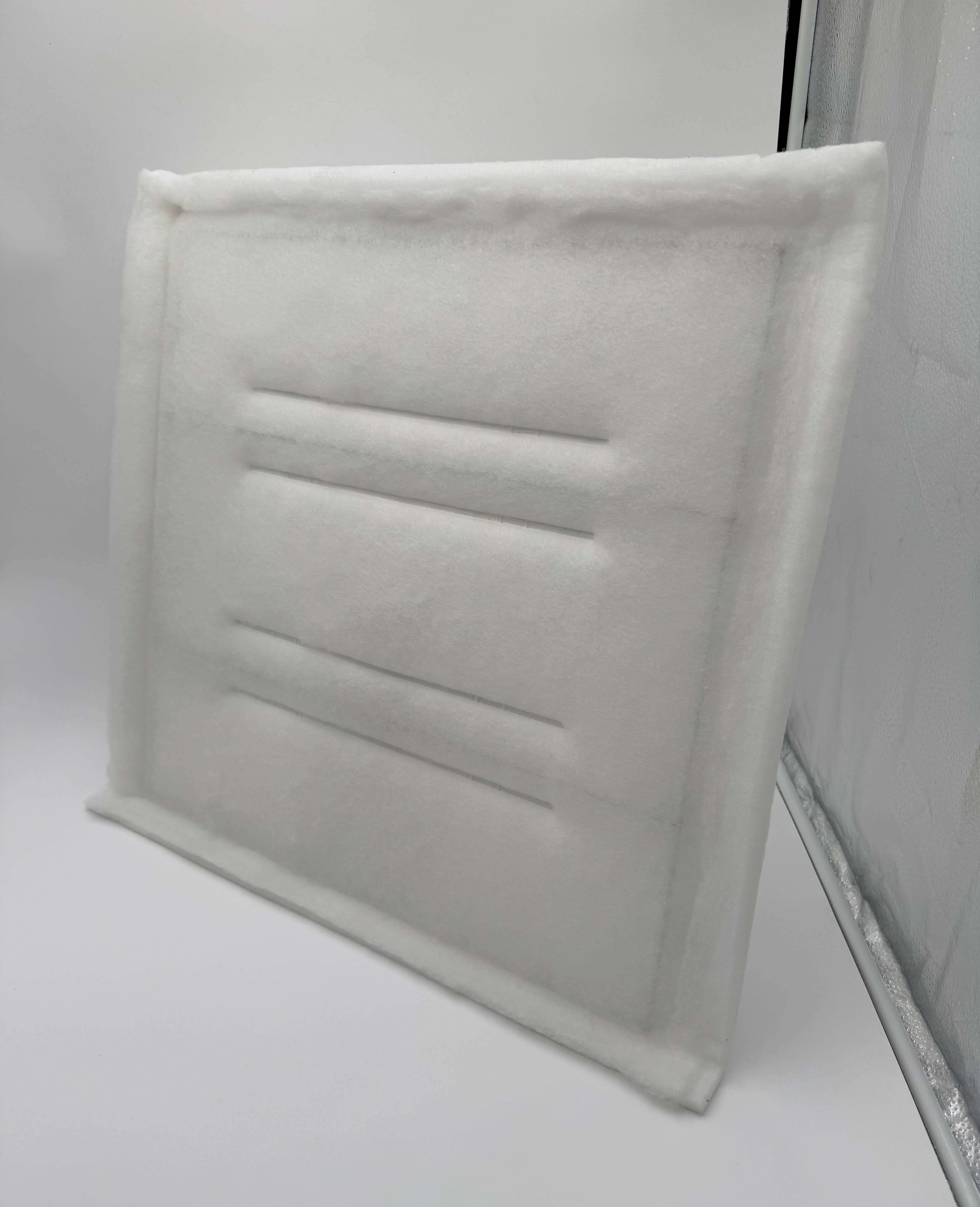 Paint Booth Intake Filter Panel, High Performance with Dry Tack