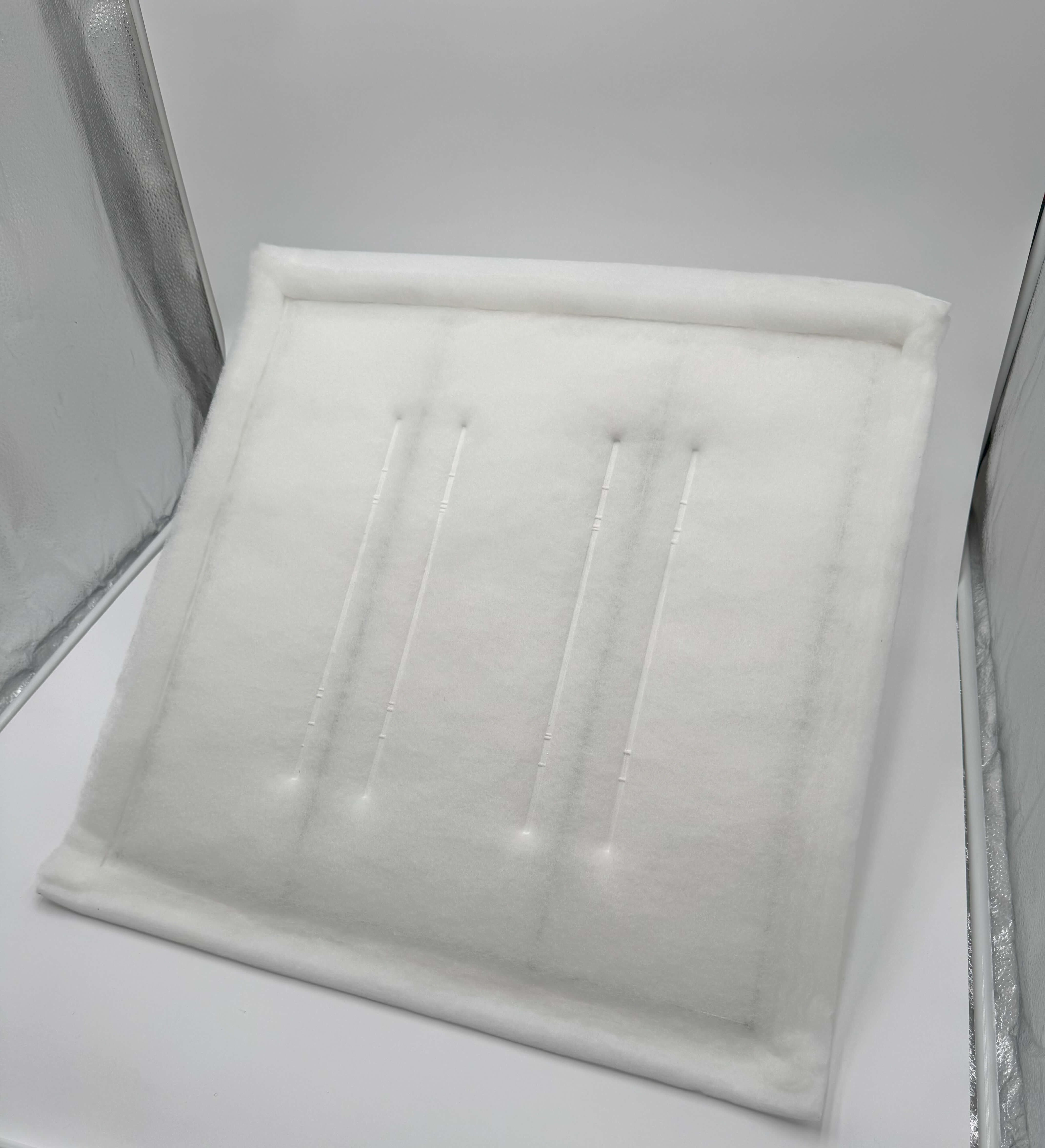 Paint Booth Intake Filter Panel, High Performance with Dry Tack