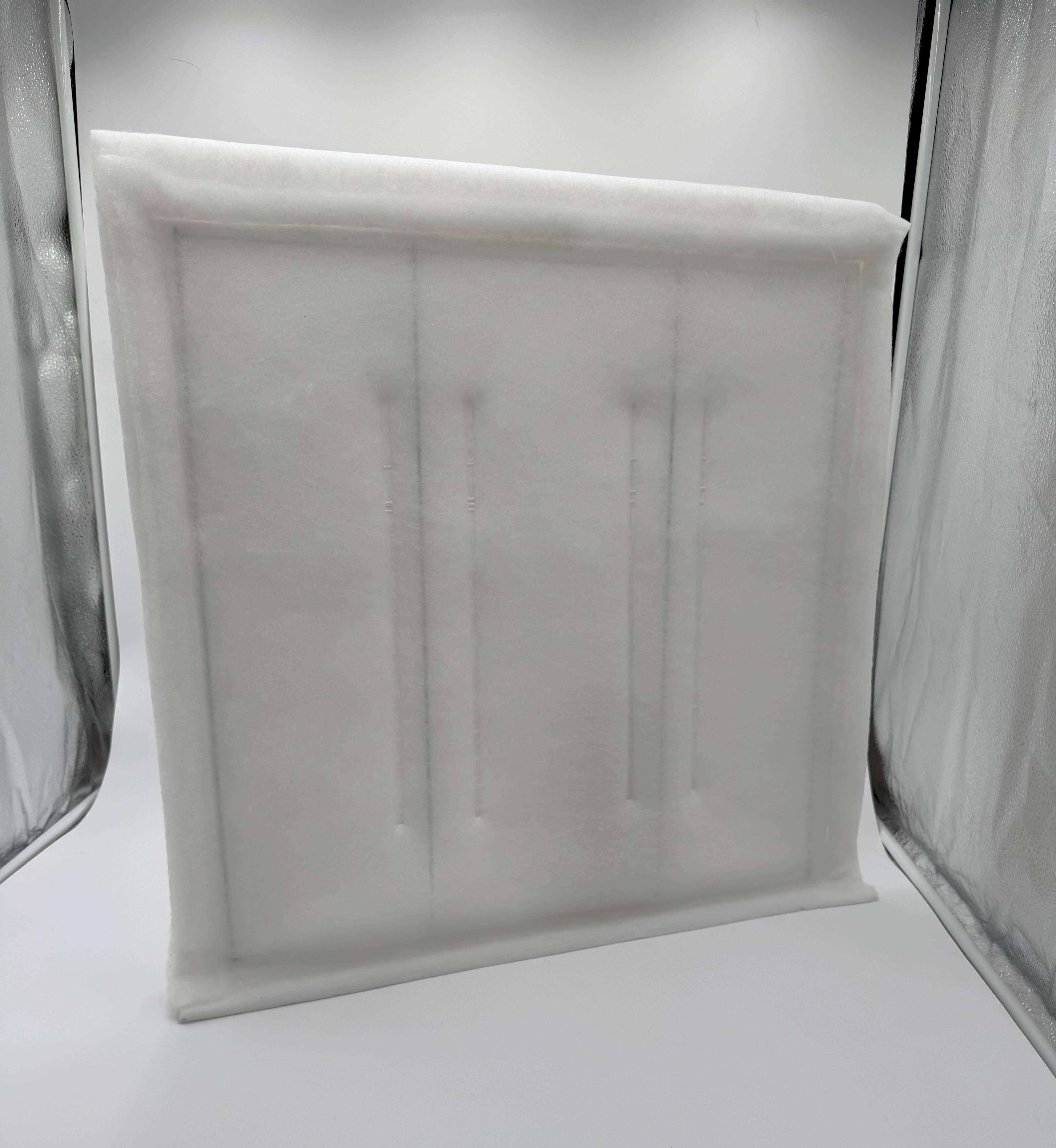 Paint Booth Intake Filter Panel, High Performance with Dry Tack