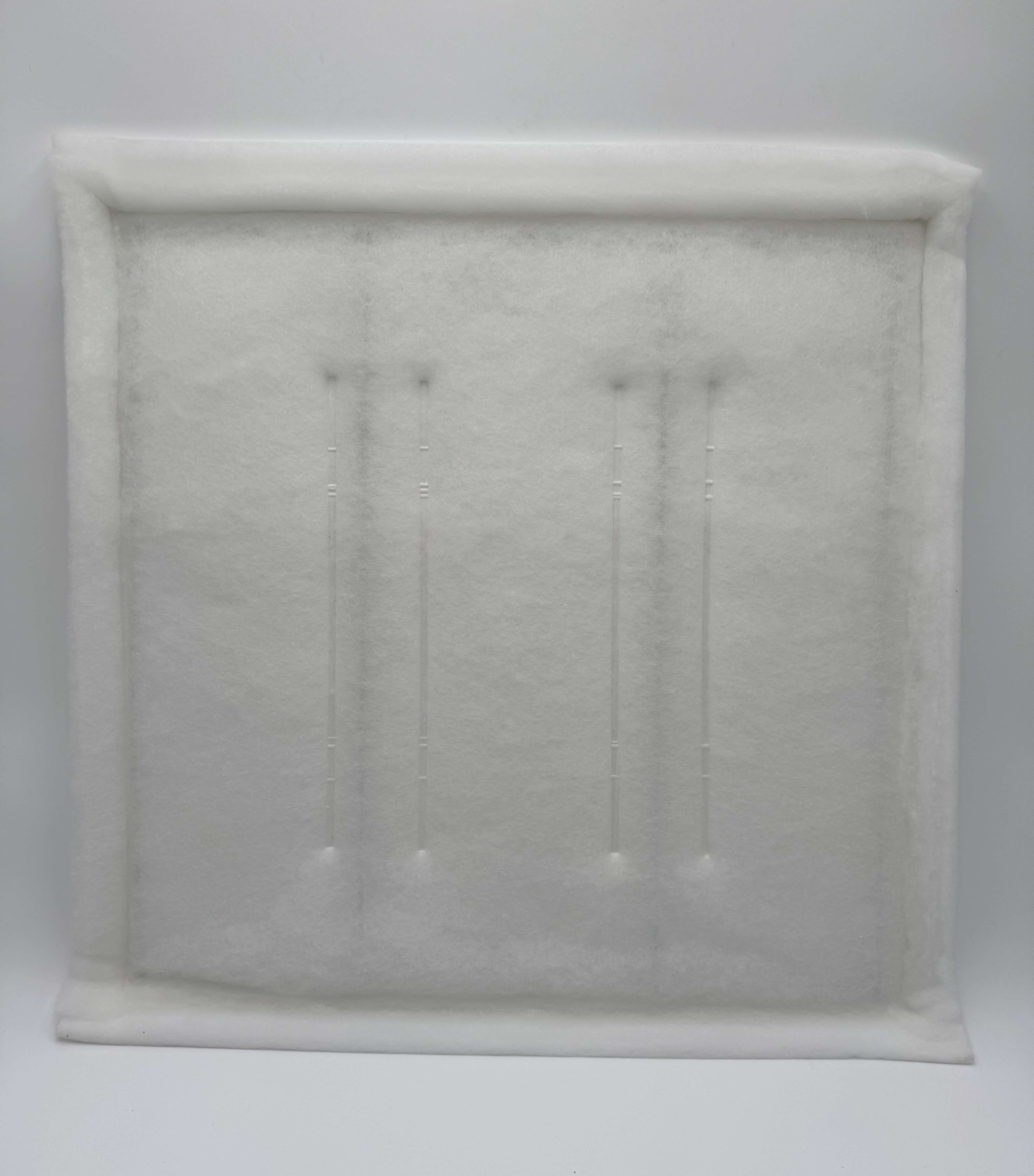 Paint Booth Intake Filter Panel, High Performance with Dry Tack