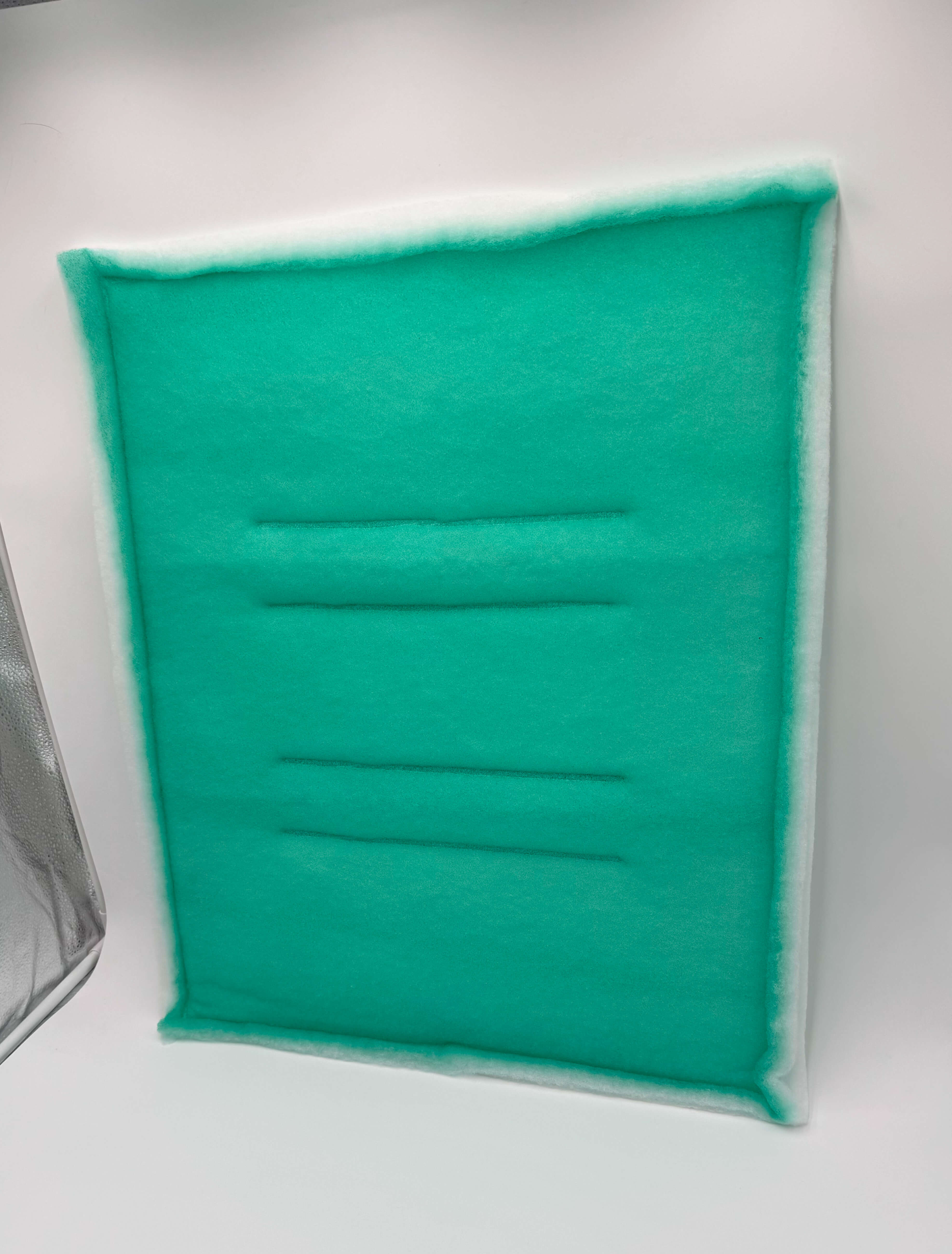 Paint Booth Intake Air Filter Panel, Crossdraft Spray Booth Filter Pad