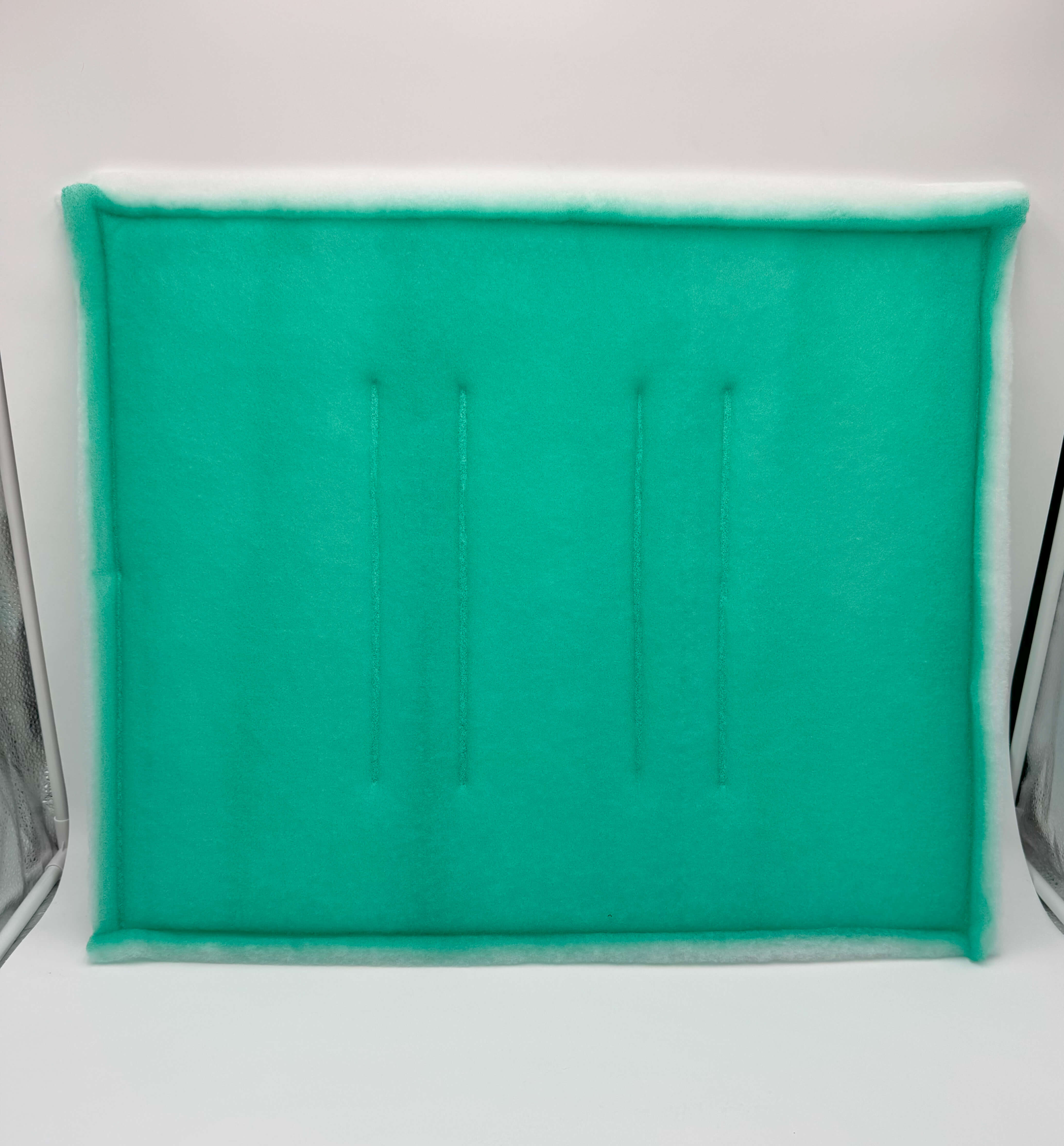 Paint Booth Intake Air Filter Panel, Crossdraft Spray Booth Filter Pad