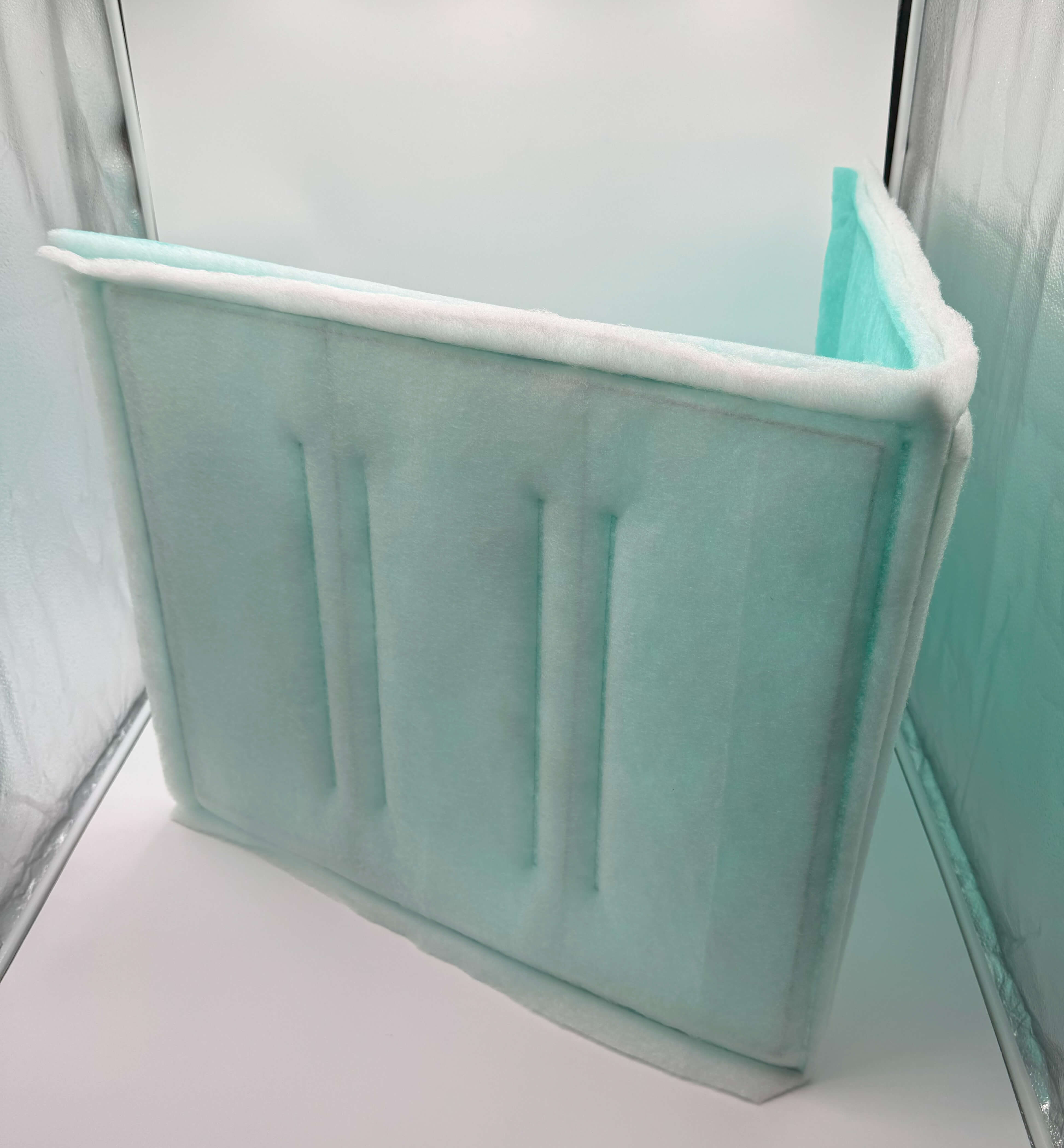 Spray Booth Intake Tacky Filter Panel, Internal Frame