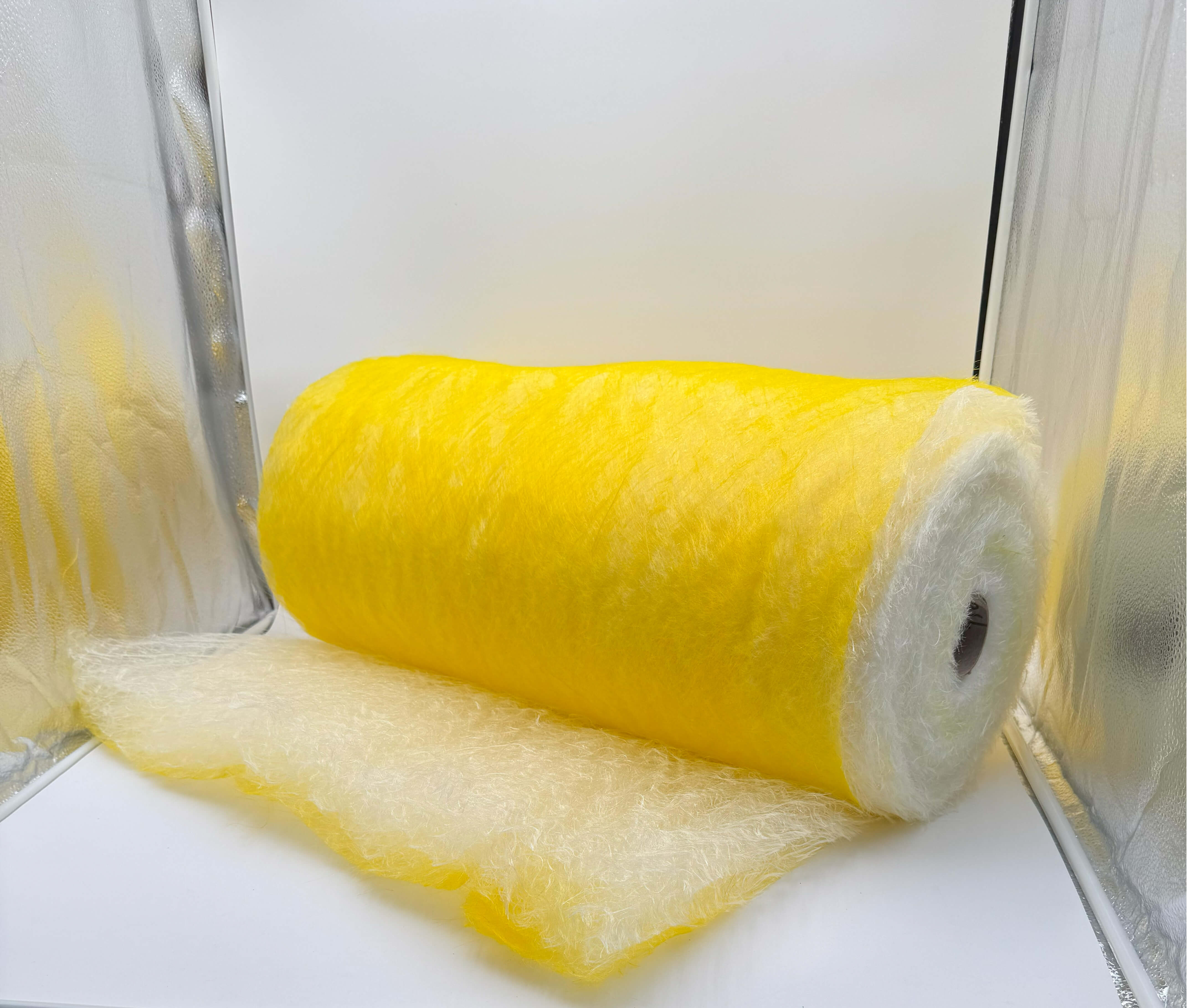 Heavy-Duty Paint Booth Exhaust Fiberglass Filter Roll - 100ft