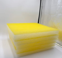 Heavy-Duty Paint Booth Exhaust Fiberglass Filter, Paint Arrestor for Spray Booth